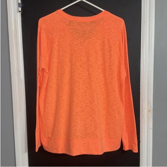Lisa Todd Embroidered Long Sleeve Bright Orange Size: S - Picture 2 of 7